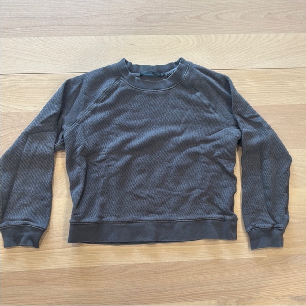 Jenni Kayne Saturday Sweater Dark Grey Size Small